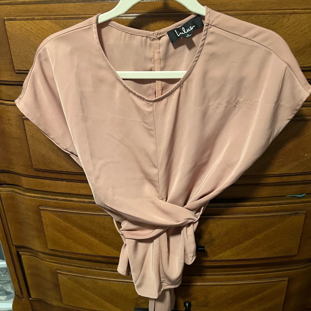 Pink top